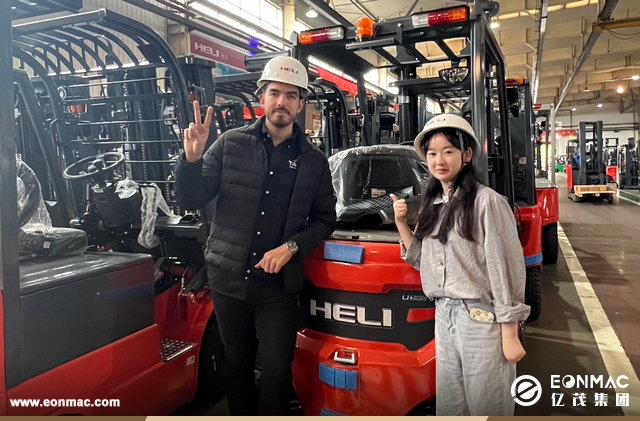 墨西哥客戶參觀億茂集團和徐工、合力叉車以及杭叉工廠